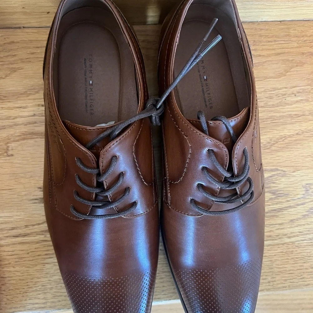 Hush Puppies Men's Brown Leather Shoes